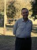 In front of ham radio tower